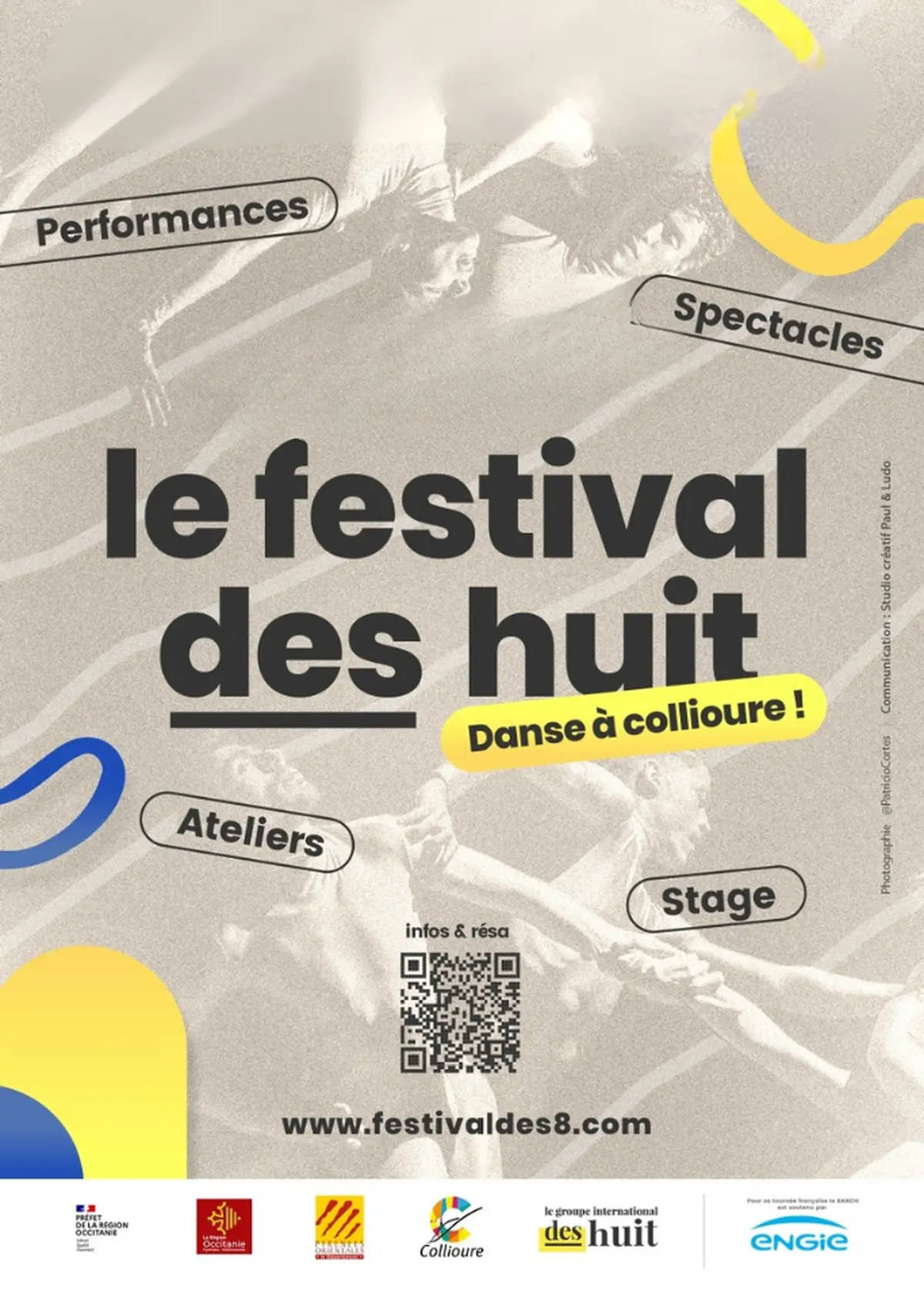 Le Festival Des Huit 2026 / Danse à Collioure - Stages, Spectacles Et Performances