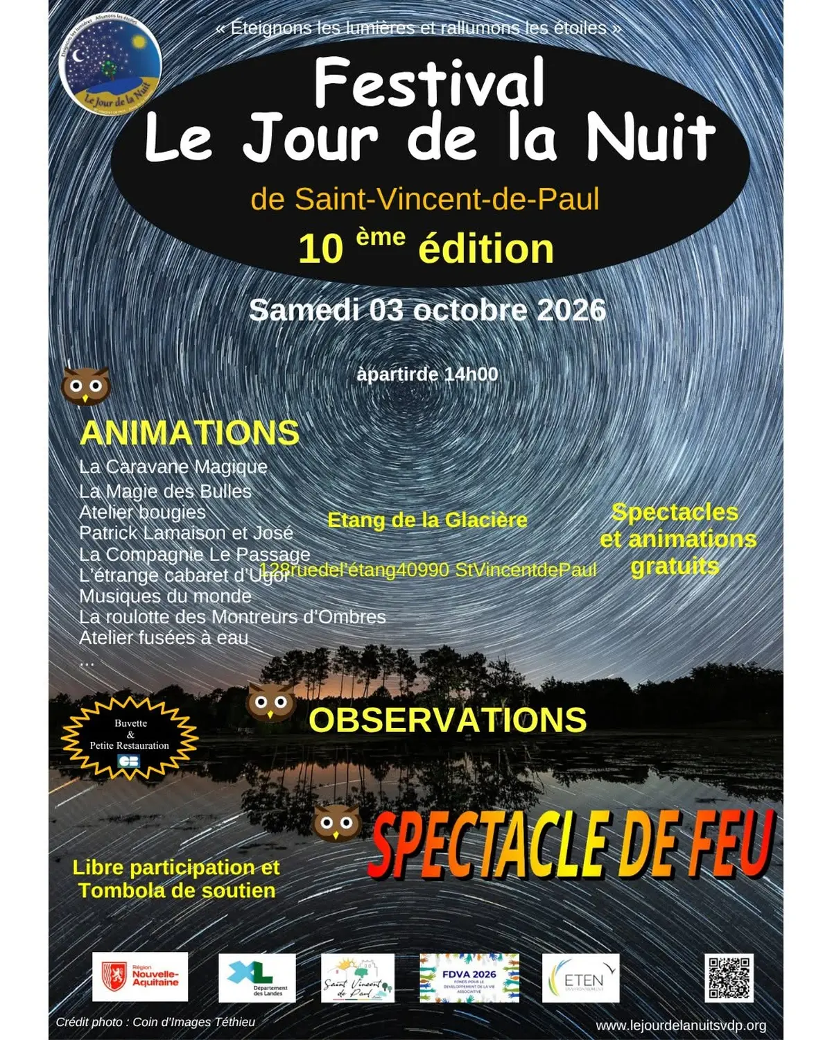 Le festival Le jour de la nuit de Saint Vincent de Paul