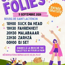 Le festival Saint-Lac' en folie