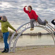 Le Fleuve Ambulant - spectacle itinérant à vélo de la Cie Wonderkaline