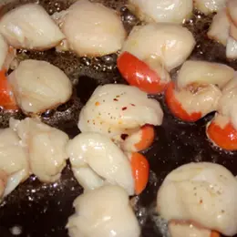 Le foie gras de la mer, aux noix de Saint-Jacques