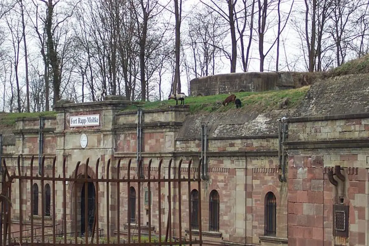 Le Fort Rapp protégeait fièrement Strasbourg des tirs d'artillerie