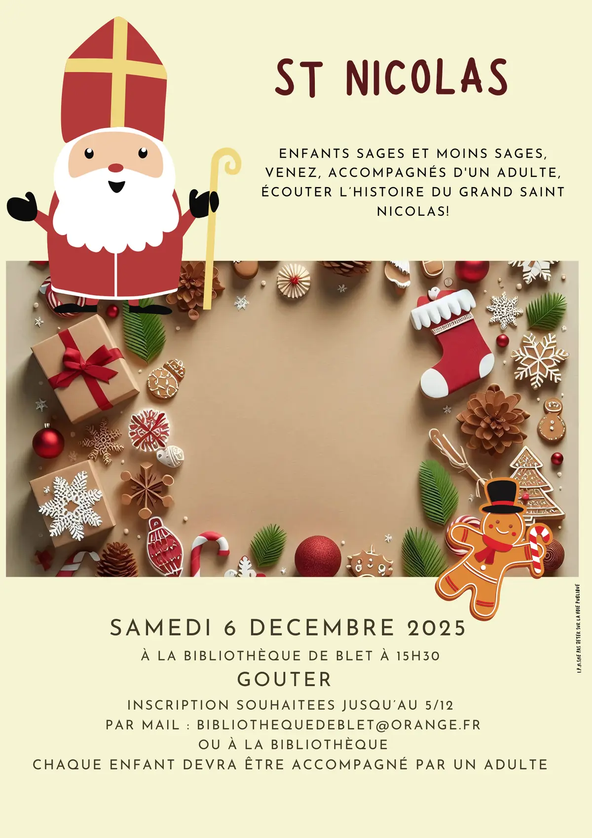 Le goûter de Saint-Nicolas