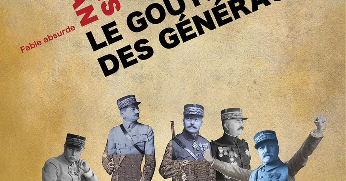 Le Goûter des Généraux, fable absurde de Boris Vian