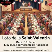Le Grand Loto De La Saint-Valentin Arrive à Hadol !