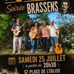 Le groupe guitharmonie interprète Brassens