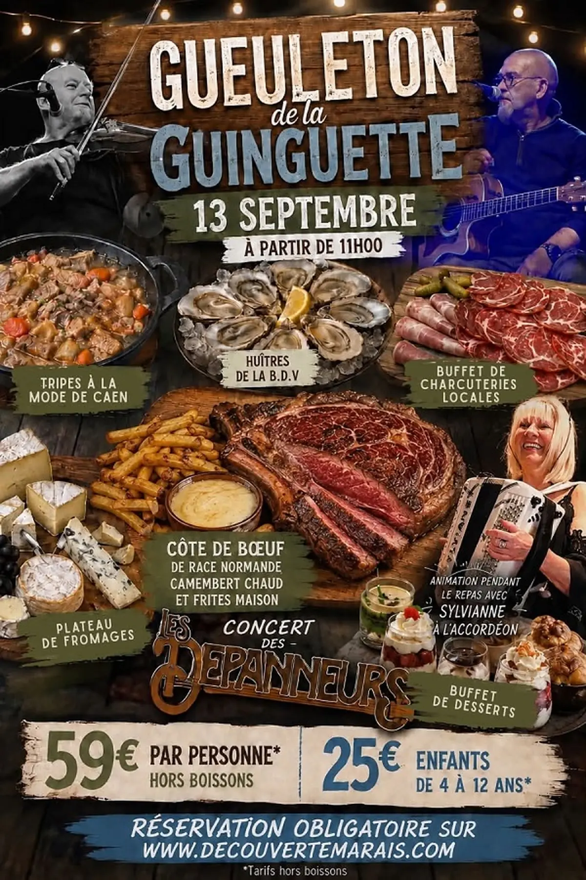 Le gueuleton de la Guinguette