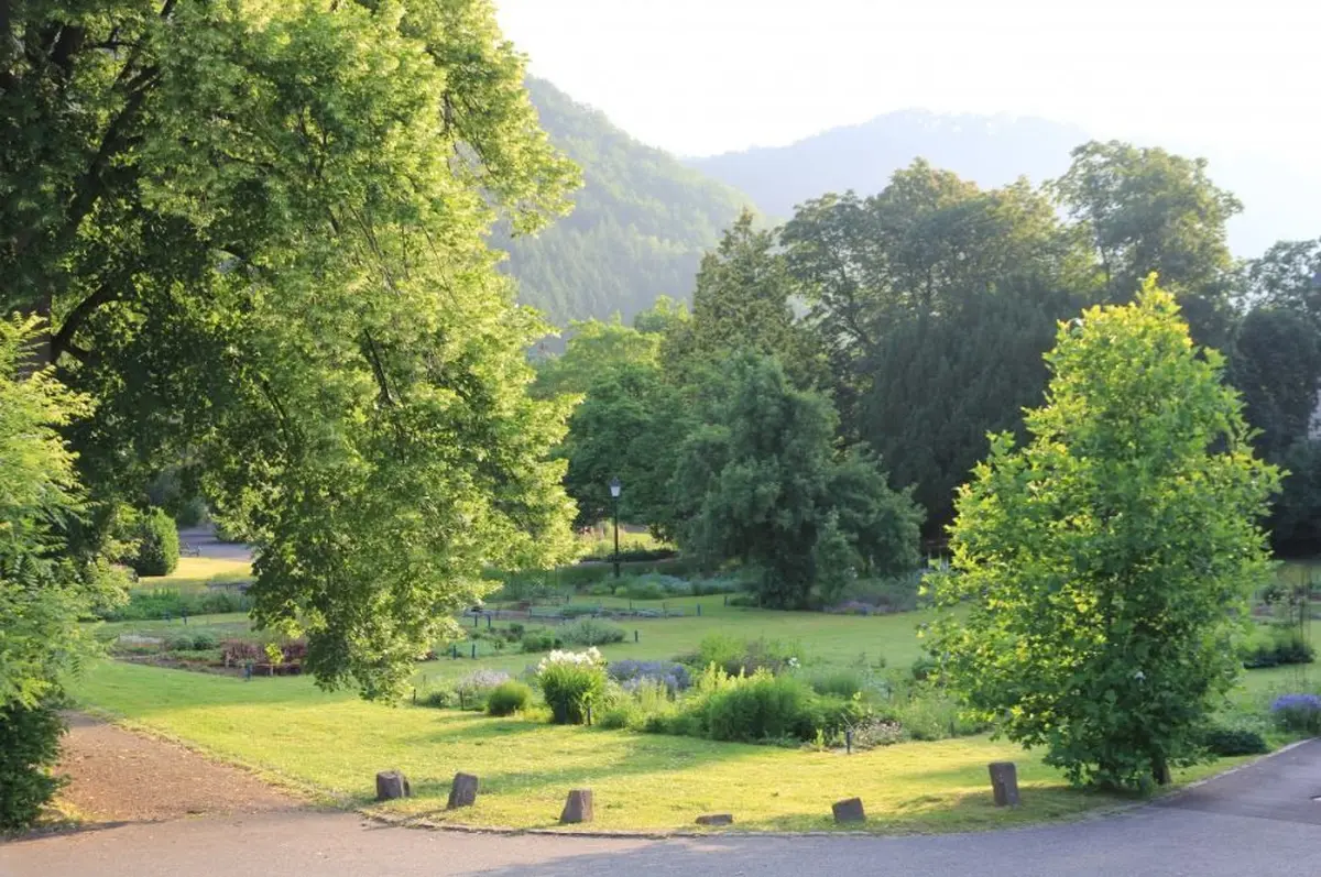 Le jardin de la Villa Burrus