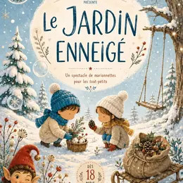 Le jardin enneigé