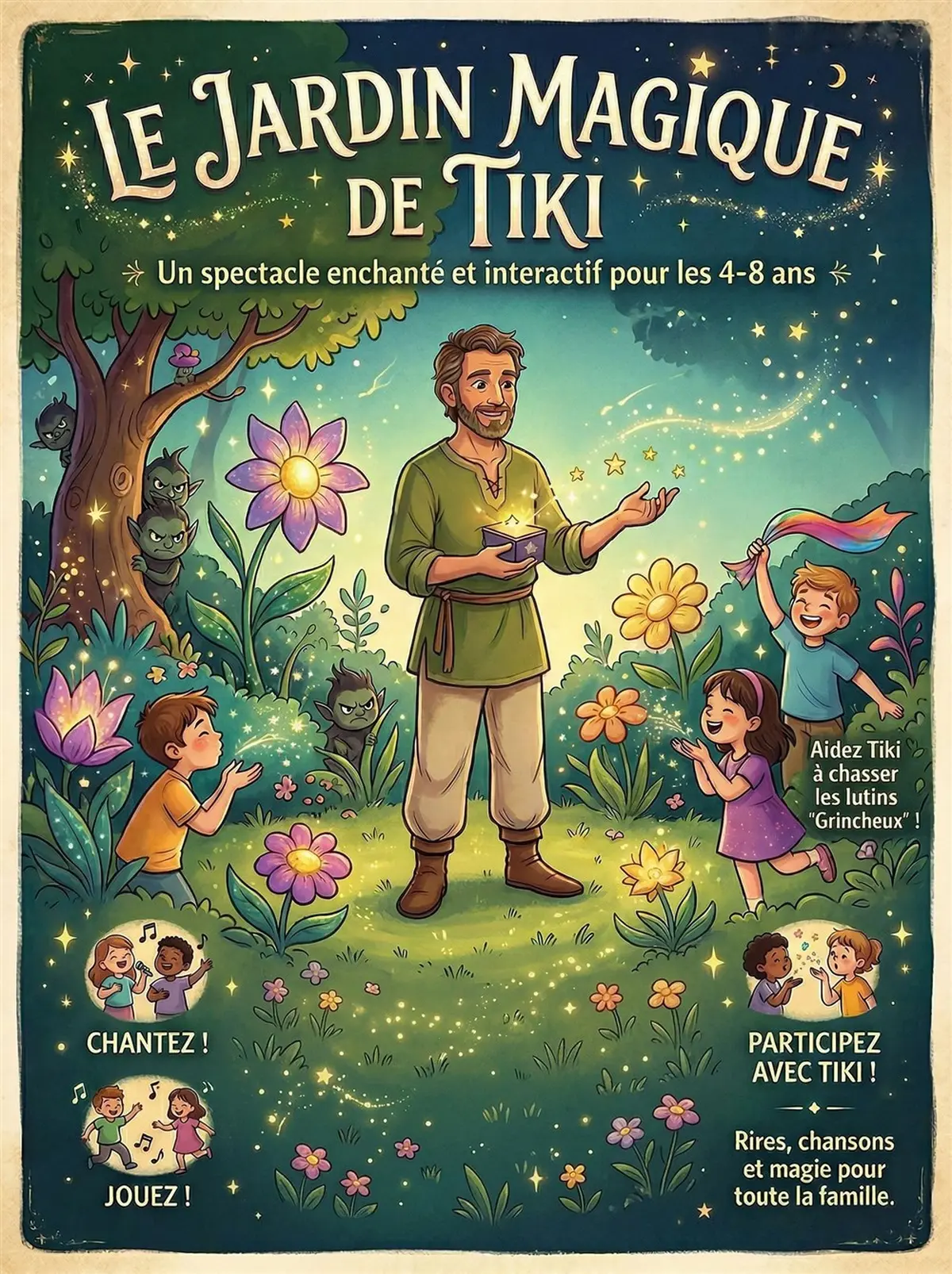 Le jardin magique de Tiki