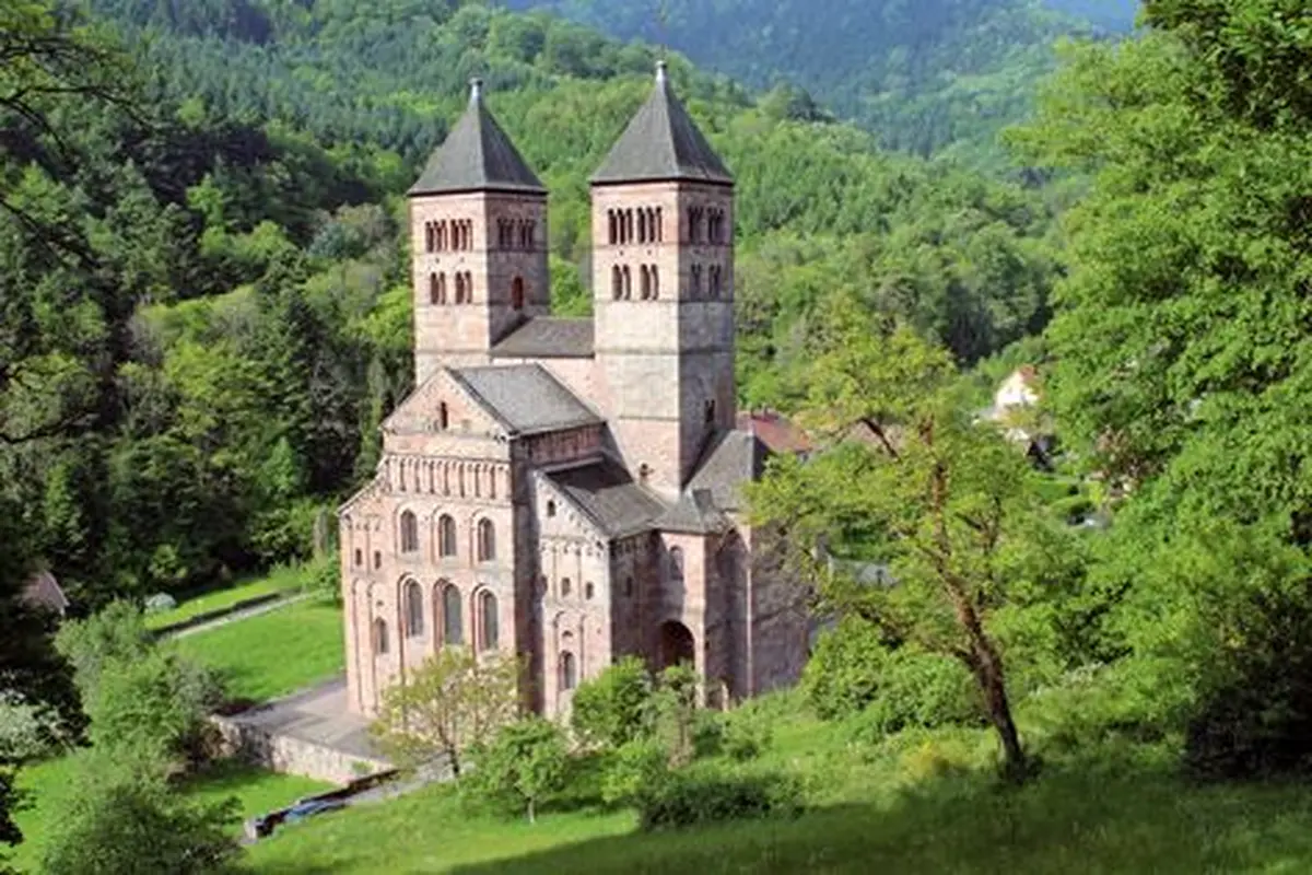 Le jardin médiéval à Murbach