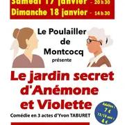 « Le jardin secret d'Anémone et Violette » par le Poulailler de Montcocq