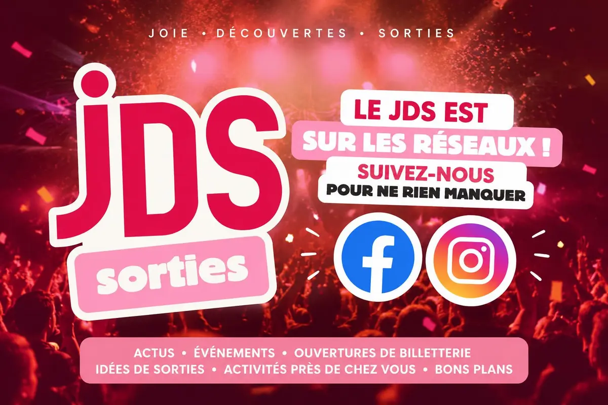 Le JDS arrive sur Facebook et Instagram : encore plus d’idées de sorties à découvrir chaque jour