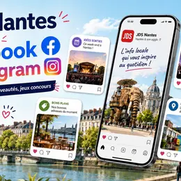 Le JDS Nantes est maintenant sur Facebook et Instagram : suivez toute l'actualité des sorties dans l'agglo !