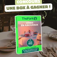 Le JDS vous fait gagner une box TheFork de 80€ pour un dîner en amoureux DR