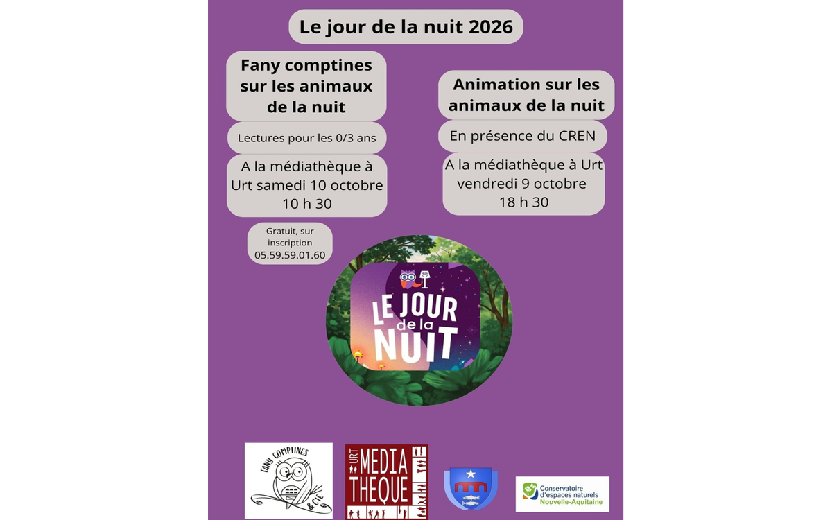 Le jour de la nuit 2026 : partez à la découverte des animaux nocturnes