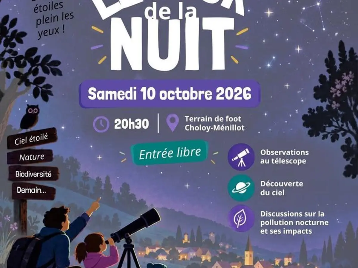 Le Jour de la Nuit - observation des étoiles