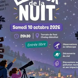 Le Jour de la Nuit - observation des étoiles