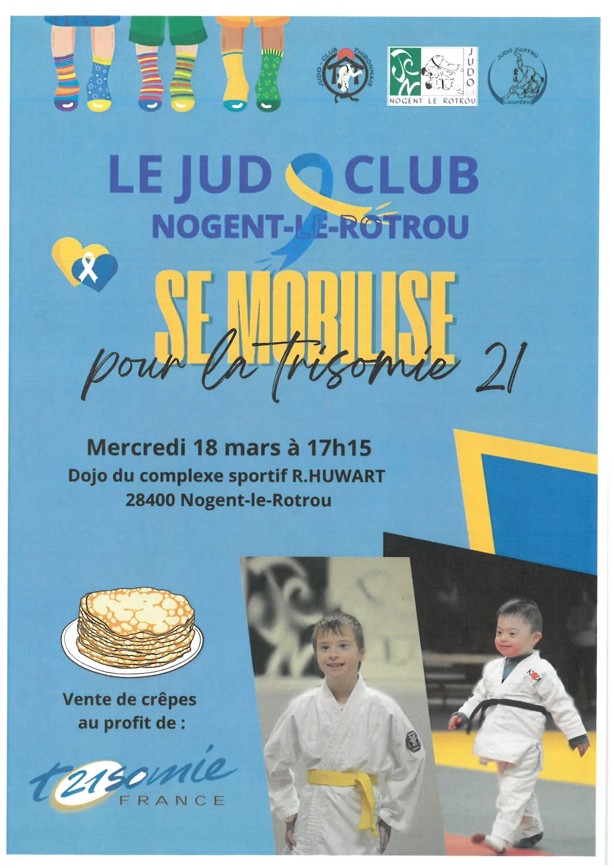 Le judo club se mobilise pour la Trisomie 21