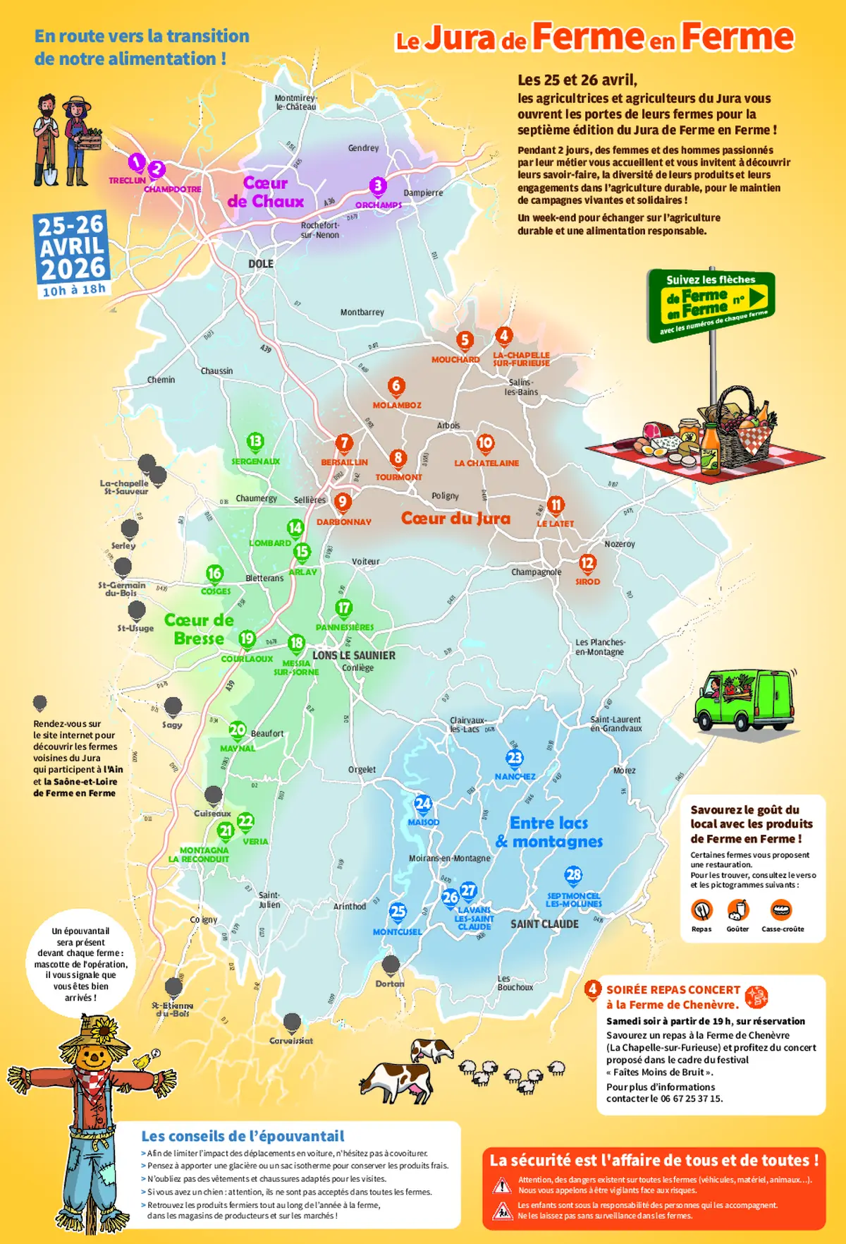 Le Jura de ferme en ferme - Les Escargots de Trémontagne