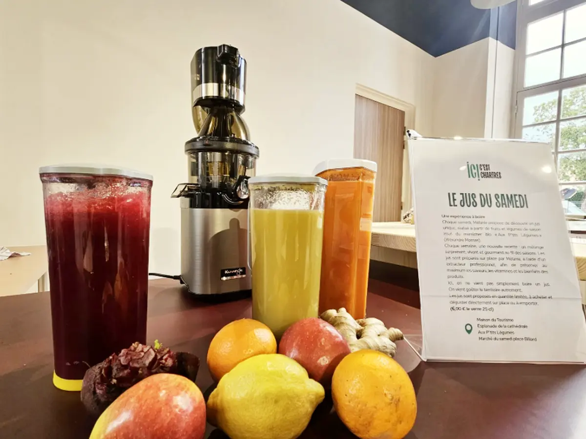 Le jus du week-end : une expérience à boire