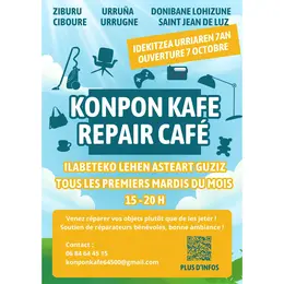 Le Konpon Kafe - Repair Cafe de Sokoa