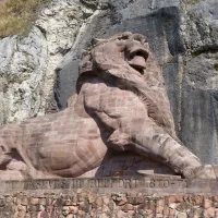 Le Lion de Belfort &copy; 9MicKMacKz, CC BY-SA 3.0, via Wikimedia Commons