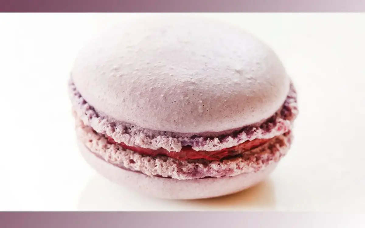 Le macaron quetsche cannelle