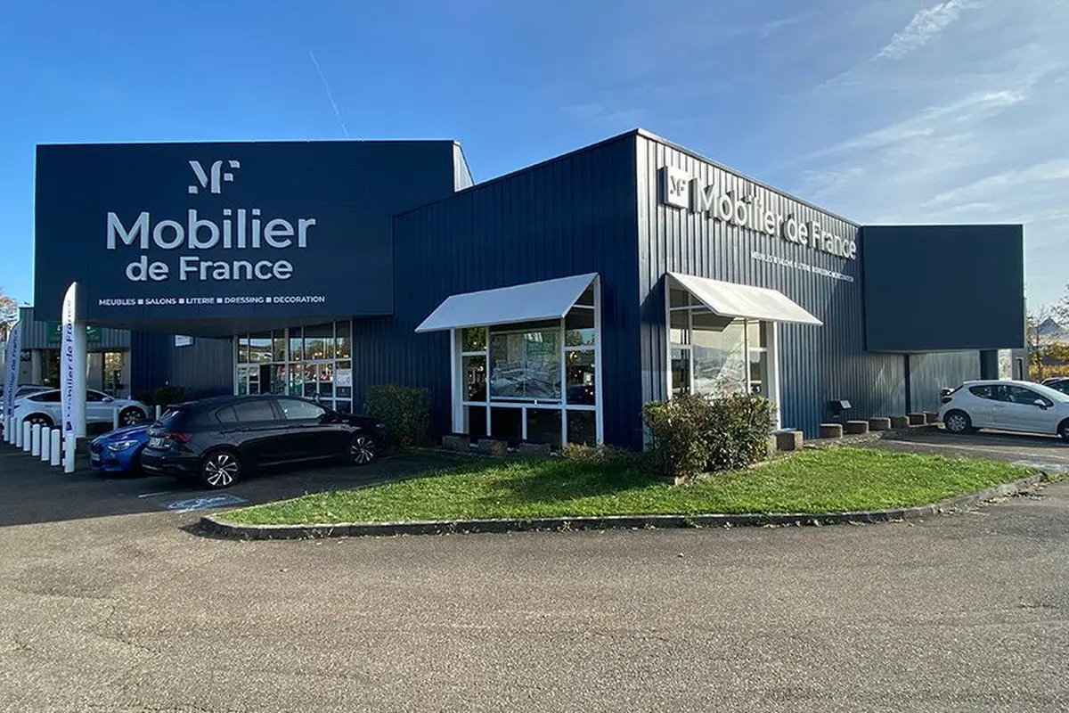 Le magasin Mobilier de France à Colmar