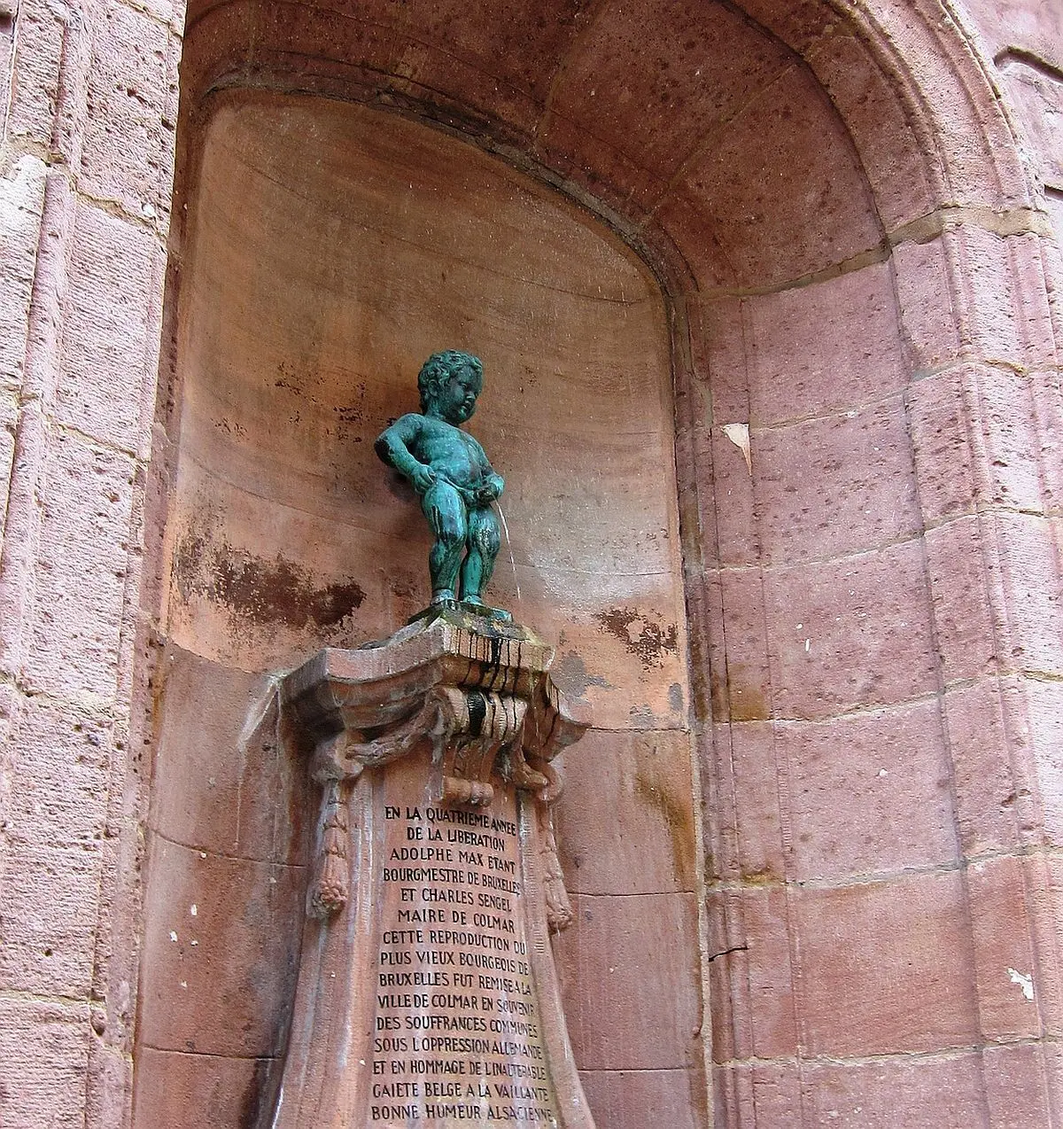 Le Manneken-Pis de Colmar