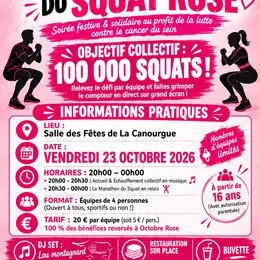 Le Marathon Du Squat Rose