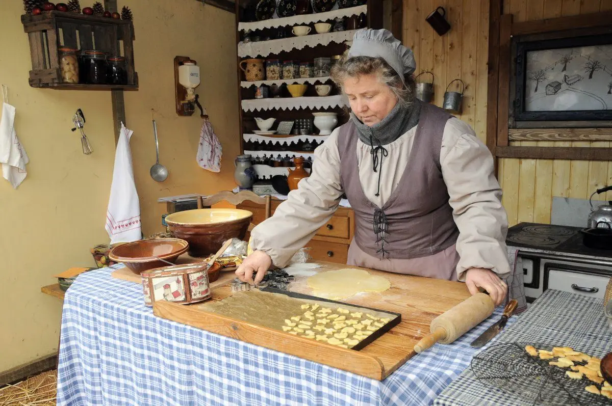 Le marché d'antan à Neuf-Brisach