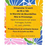 Le marché de Bourdeilles fête le printemps !