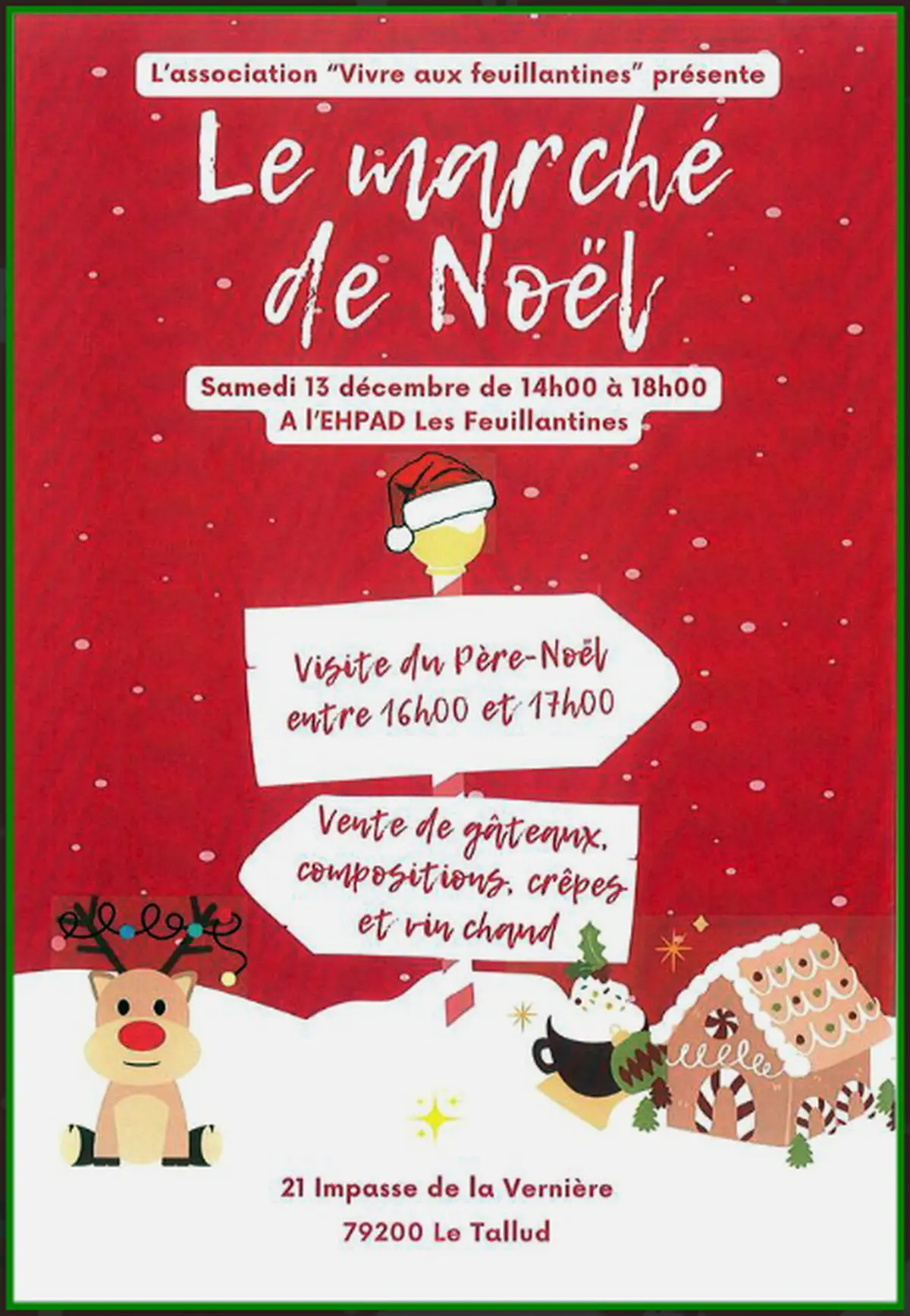 Le Marché de Noël à l'Ehpad Les feuillantines