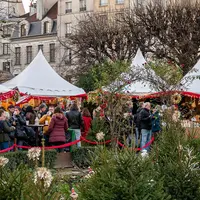 Les stands du marché de Noël de Notre-Dame à Paris, gastronomie et artisanat à l'honneur ! &copy; marche-de-noel-paris-notre-dame.fr