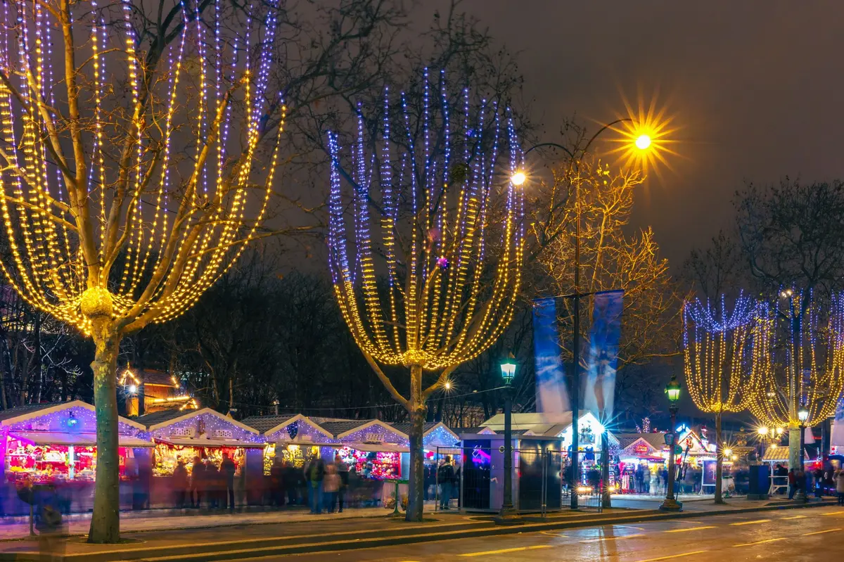 Le marché de Noël des Champs-Élysées