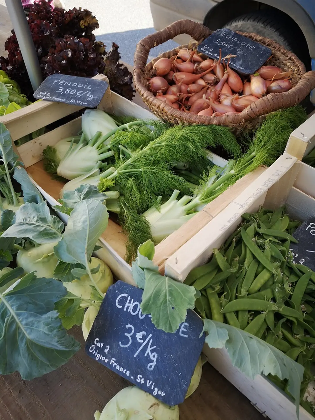 Le marché de Percy