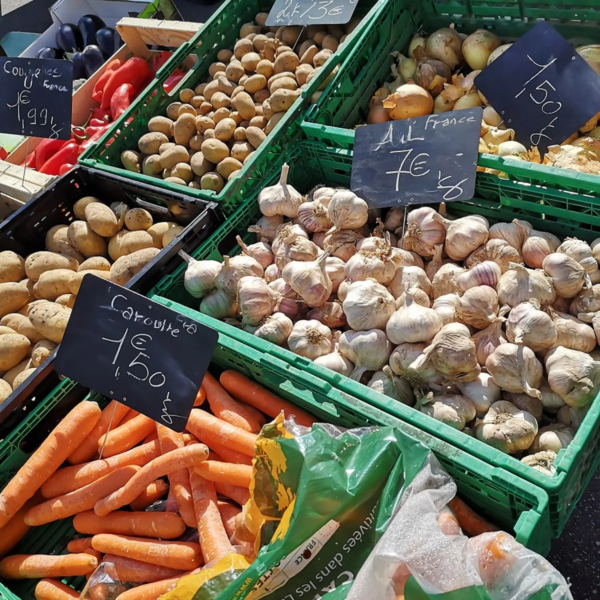 Le marché de Saint-Pois