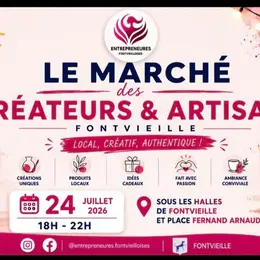 Le Marché nocturne des Créateurs & Artisans à Fontvieille