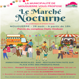 Le Marché Nocturne, producteurs et artisants locaux