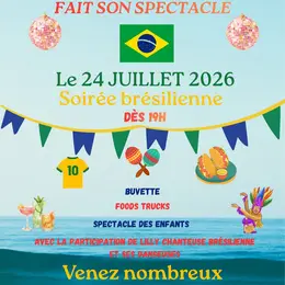 Le Mas de la Chapelle fait son spectacle - Soirée Brésilienne