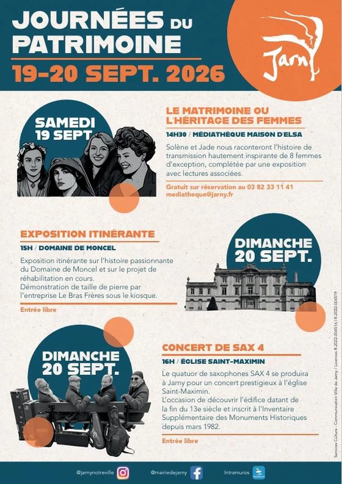 Le Matrimoine Journées du patrimoine