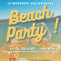 Le Mercredi Des Copains Beach Party Au Chateau Cap De Fouste