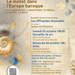Le motet dans l'Europe baroque