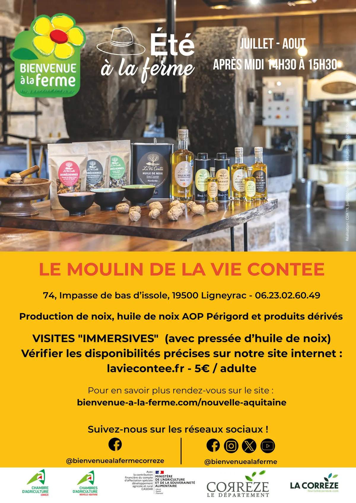 LE MOULIN DE LA VIE CONTÉE - Été à la Ferme - BAF