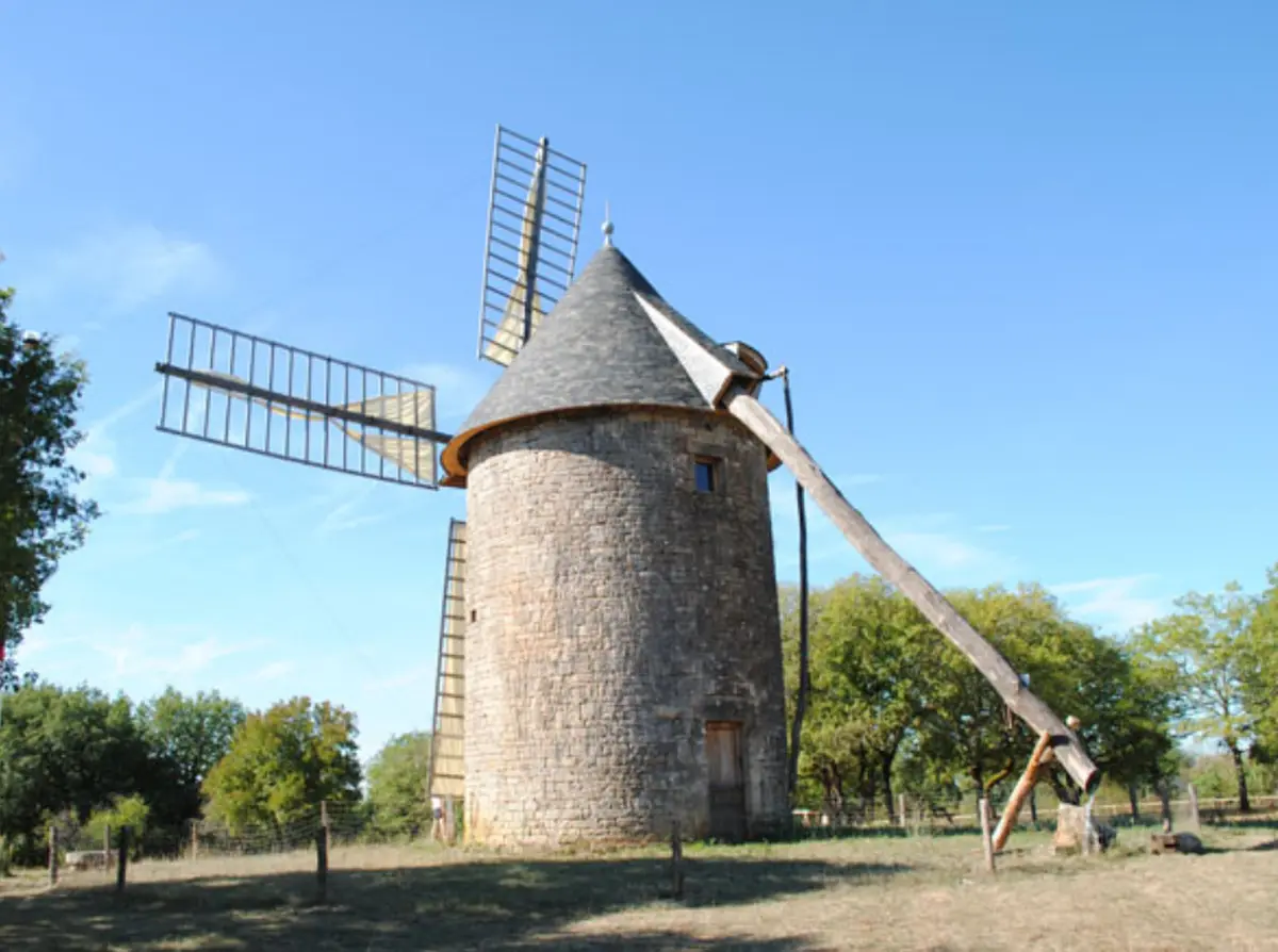 Le moulin en fête : visite du Pech des Eoules