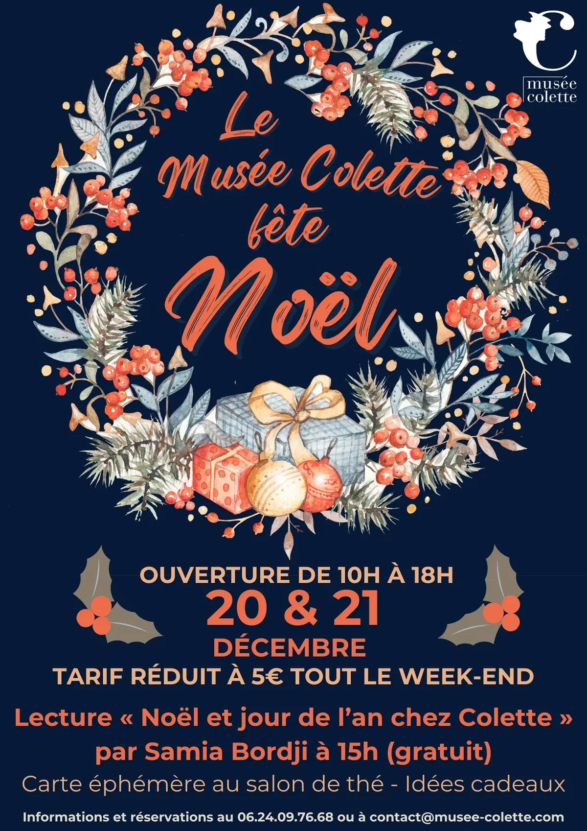 Le Musée Colette fête Noël