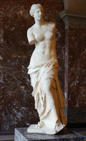 La Vénus de Milo au musée du Louvre de Paris