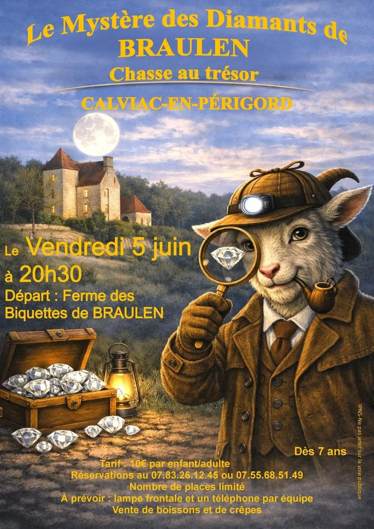 Le mystère des diamants de BRAULEN