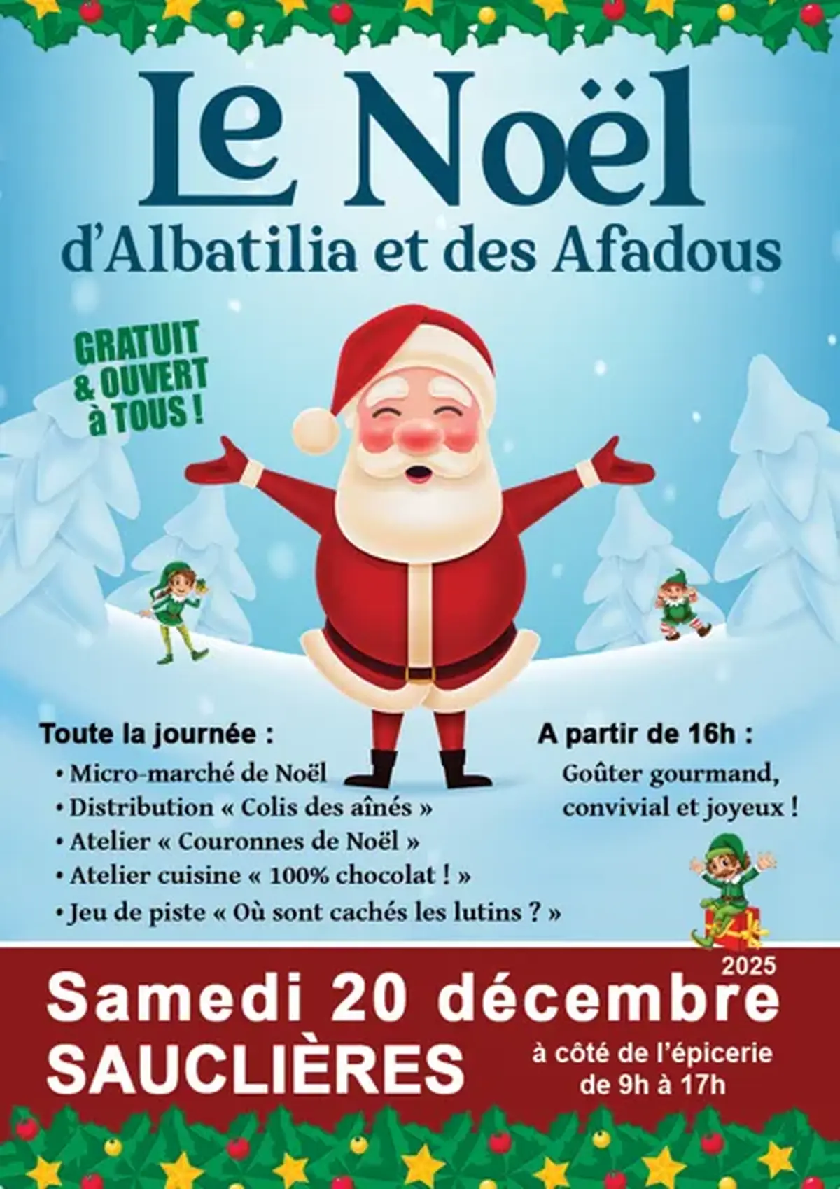 Le Noël d'Albatilia et des Afadous